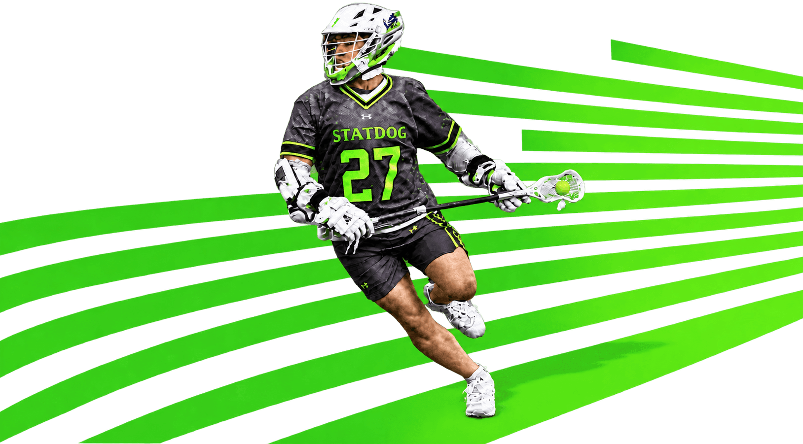 STATDOG lacrosse player